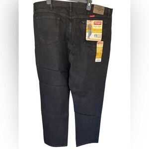 Wrangler Relaxed Fit Straight Leg Black Jeans, NEW! Men’s Sz 44x32